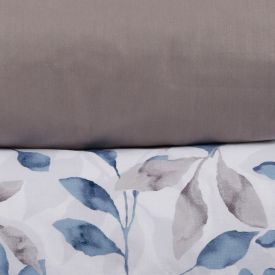 Jogo de Cama Queen Percal Buona Fortuna 3 pçs - Jade Prata