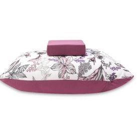 Jogo De Cama Solteiro Malha Havan Casa 2 Pçs - Ivy Fúcsia