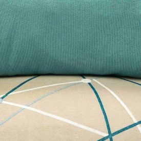 Jogo de Cama Solteiro Malha 100% Algodão Solecasa 2 pçs - Caleo VD Retro