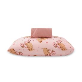 Jogo de Cama Solteiro Kids Malha Solecasa by Havan Kids 2 pçs - Capivara