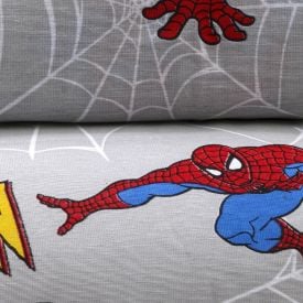 Jogo De Cama Solteiro Infantil 2 Peças Lepper - Homem Aranha