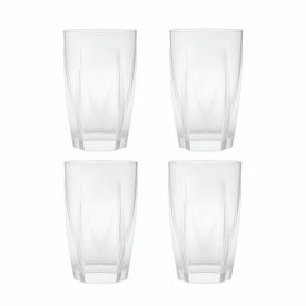 Jogo De Copos Nadir Estela 4 Peças - 460ml