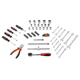 Jogo De Ferramenta Worker C/ Maleta Chaves Manuais Combinadas - 94 pçs