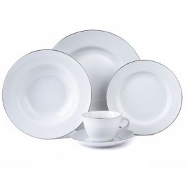 Jogo de Jantar Porcelana Palladium Havan Casa - 20 Peças