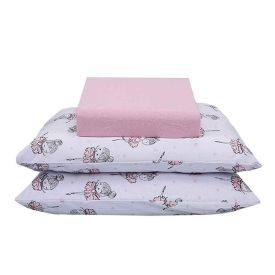 Jogo De Cama Bebê 100% Algodão Havan Baby 3 Pçs - Bailarina