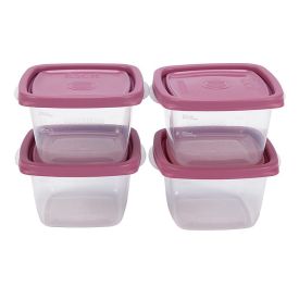 Jogo de Potes com Tampa 4 Peças 360Ml Sanremo - Sortido