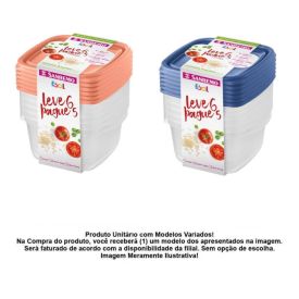 Jogo De Potes Leve 6 Pague 5 Sanremo - 800ml