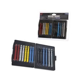 Jogo De Serra Para Serra Tico Tico Com 14 Peças Western 1214