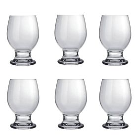 Jogo de Taça para Água Nadir 250Ml Paulista 6 Peças - Transparente