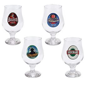 Jogo de Taças de Vidro Happy Hour Ruvolo 380Ml - 4 Peças