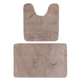 Jogo De Tapetes Para Banheiro Firenze 2 Peças Havan Casa - Bege
