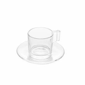 Jogo De Xícaras De Chá Com Pires 185Ml 6 Peças - Lotus