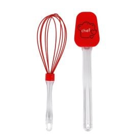 Jogo Espátula e Fouet de Silicone Havan Casa 2 Peças - Chef