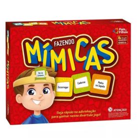 Jogo Fazendo Mimicas Pais E Filhos - 0987