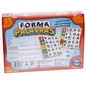 Jogo Forma Palavras Brincando com as Palavras Toia - DIVERSOS