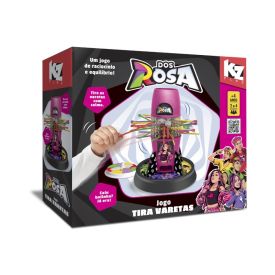 Jogo Tira Varetas Dos Rosa Elka Kz - 1320
