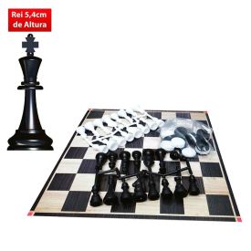 Jogo Xadrez E Dama Pais & Filhos Gala - 2811