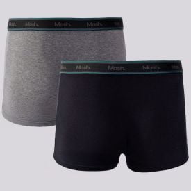 Kit 2 Cuecas Boxer Algodão Mash