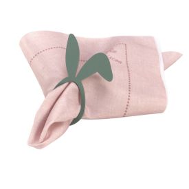 Kit Anel de Guardanapo Páscoa Havan Casa 4 Peças - Páscoa Dourado ou Verde