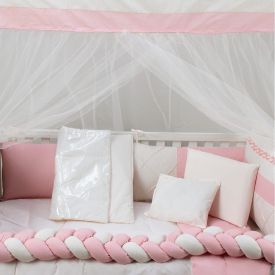 Kit Berço 9 Peças Tiquinho Baby - Rose