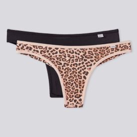 Kit Calcinha DelRio Fio Duplo Com 2 Unidades