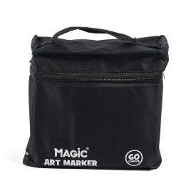 Kit Canetinhas 60 Cores Ponta Dupla Art Marker - Magic Kids