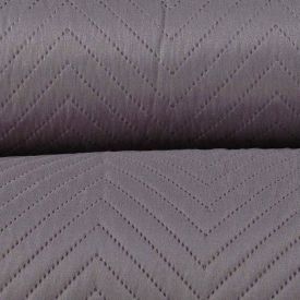 Kit Colcha Casal Lisa Versalhes Havan Casa 3 pçs - Cinza Urbano