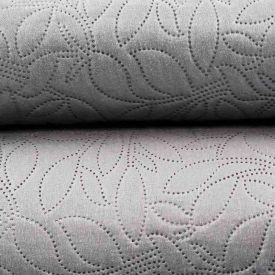 Kit Colcha Casal Lisa Versalhes Havan Casa 3 pçs - Cinza Amianto