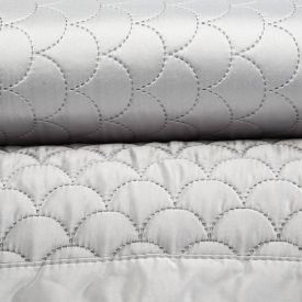 Kit Colcha King 100% Poliéster Havan Casa 3 Pçs - Prata