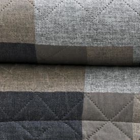 Kit Colcha King Estampada Versalhes Havan Casa 3 Pçs - Milão Bege Geo