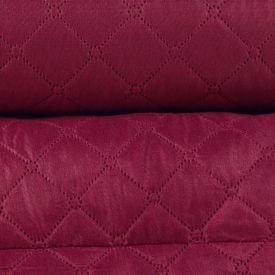 Kit Colcha Queen 100% Poliéster Lisa Versalhes Havan Casa 3 Peças - Rosa Malva