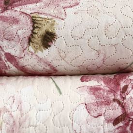 Kit Colcha Queen Versalhes Havan Casa 3 Pçs - Idris Floral