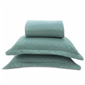 Kit Colcha Queen Versalhes Lisa Havan Casa 3 pçs - Verde