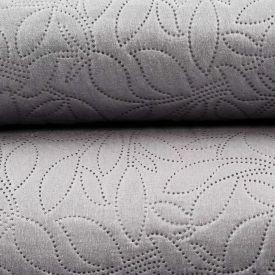 Kit Colcha Queen Versalhes Lisa Havan Casa 3 pçs - Cinza Amianto