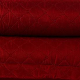 Kit Colcha Solteiro Versalhes Lisa Havan Casa 2 pçs - Bloodstone