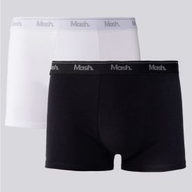 Kit 2 Cuecas Boxer Algodão Mash