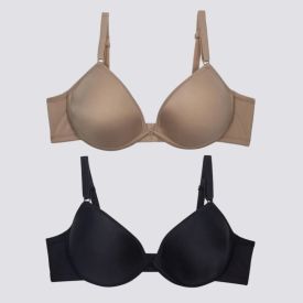 Kit com 2 Sutiãs com Bojo Delrio