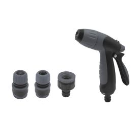 Kit De Esguicho Para Mangueira 1/2'' 4 Peças Master Tools - ST77578