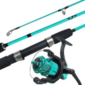Kit de Pesca Jaú Pesca com Vara e Molinete 3 Rolamentos