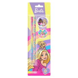 Kit Escolar Barbie Tris - 4 Peças
