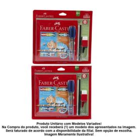 Kit Escolar Faber Castell 30 Pe&ccedil;as 48 Cores - KIT/ESCOLAR2