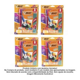 Kit Escolar Fashion Bic - 20 Peças