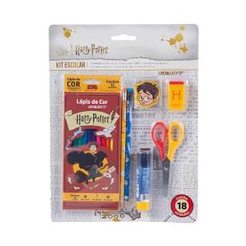 Kit Escolar Harry Potter Leo&Leo - 18 Pe&ccedil;as