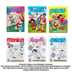 Kit Gibis Turma Da Mônica 3 Unidades N.01 - Sortido