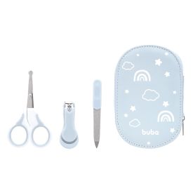 Kit Manicure Com Case Buba - Azul Claro