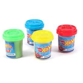 Kit Massinha Hot Wheels 4 Potes Fun - F0013-0