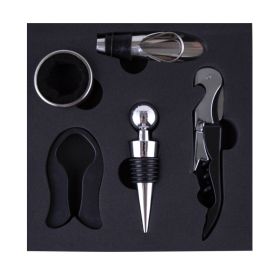 Kit Abridor Vinho Bogota Hauskraft 5 Peças - Inox