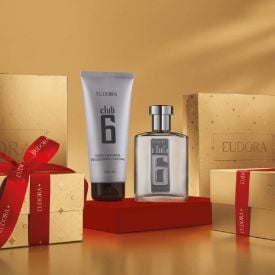 Kit Masculino Club 6 Deo Colônia 95Ml + Loção Hidratante Desodorante 200Ml - Eudora