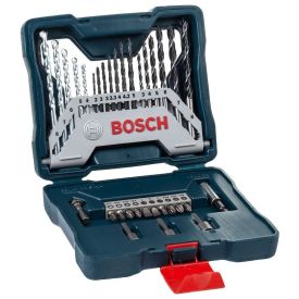 Kit Pontas Brocas Bosch X-Line Perfur 33 Peças - 2607017398