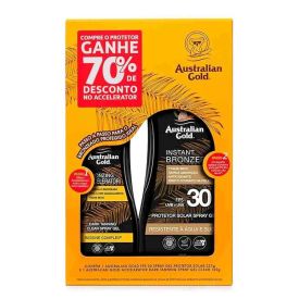 Kit Protetor Solar Fps30 237Ml E Acelerador 125Ml Australian Gold - Australian Gold